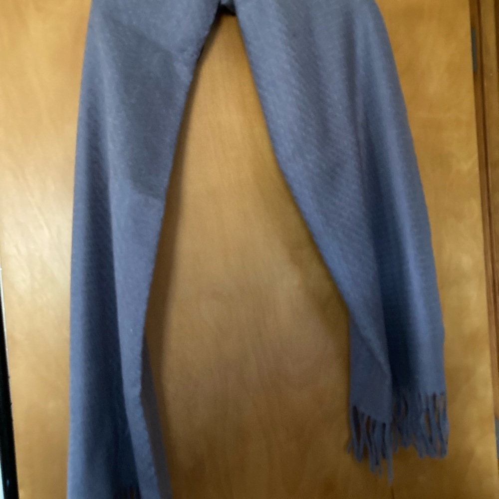 Pretty Persuasions Lavender Fringe Wrap Scarf